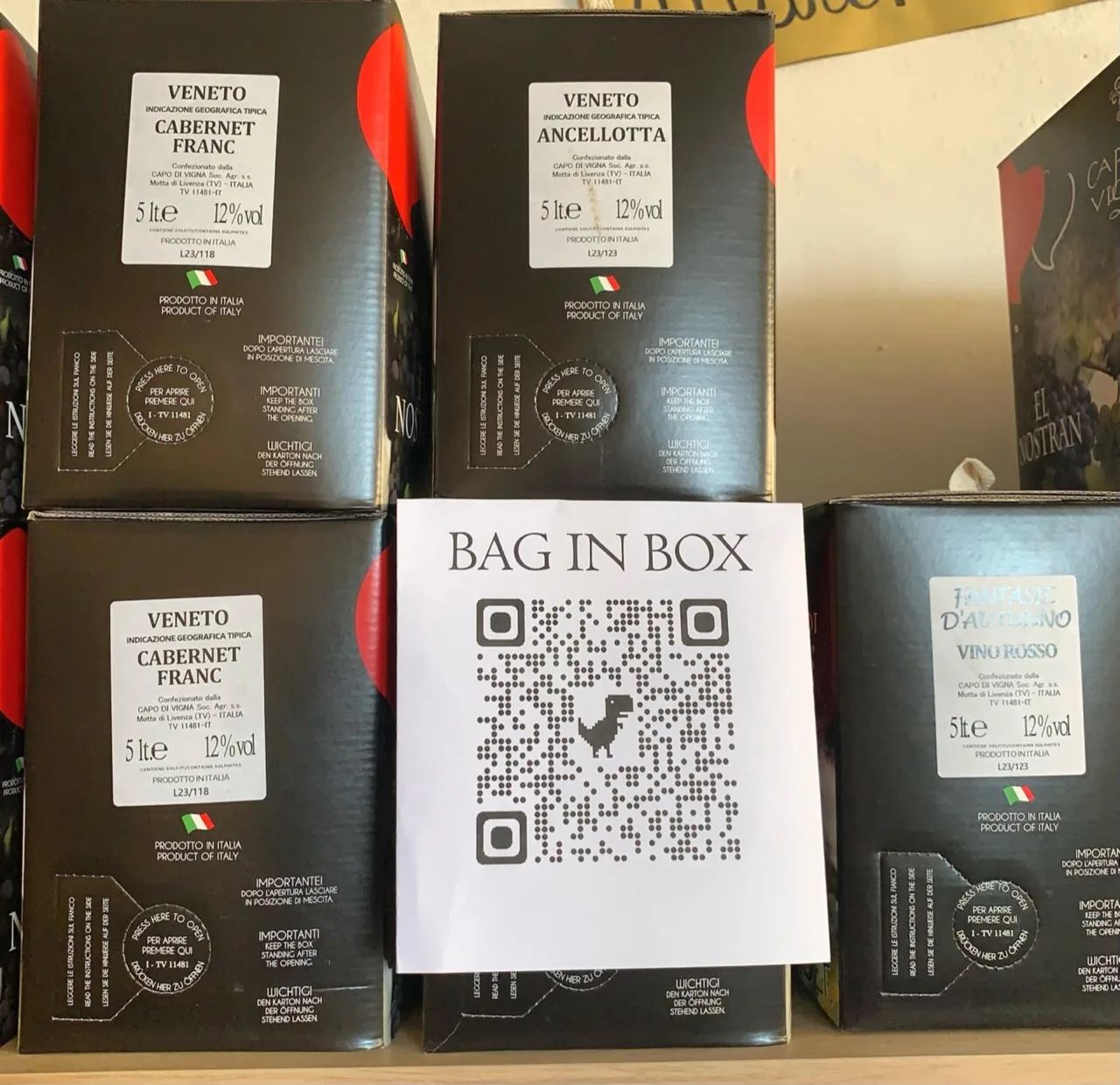 Vini in formato bag-in-box